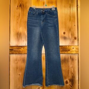 Women's Blue Flared Jeans